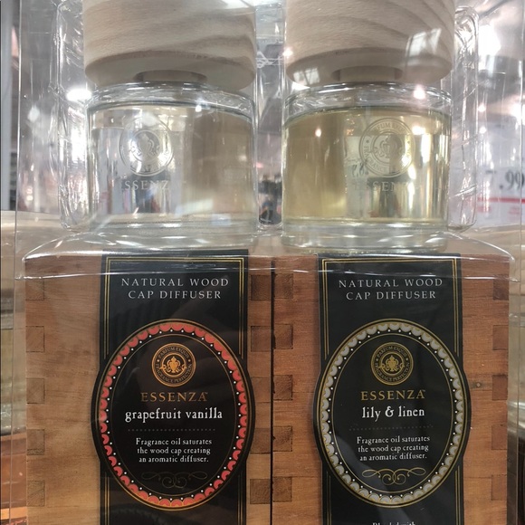 ESSENZA ESSENTIAL OILS NATURAL WOOD CAP DIFFUSER - Picture 2 of 8